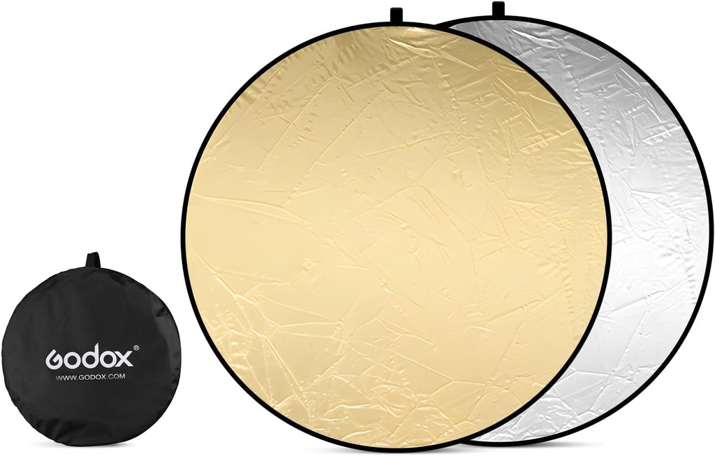 [SAP-MOD-RFL80-01] Godox 80cm Reflector (Gold & Silver)